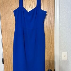 Dress the Population Strapless Royal Blue Dress